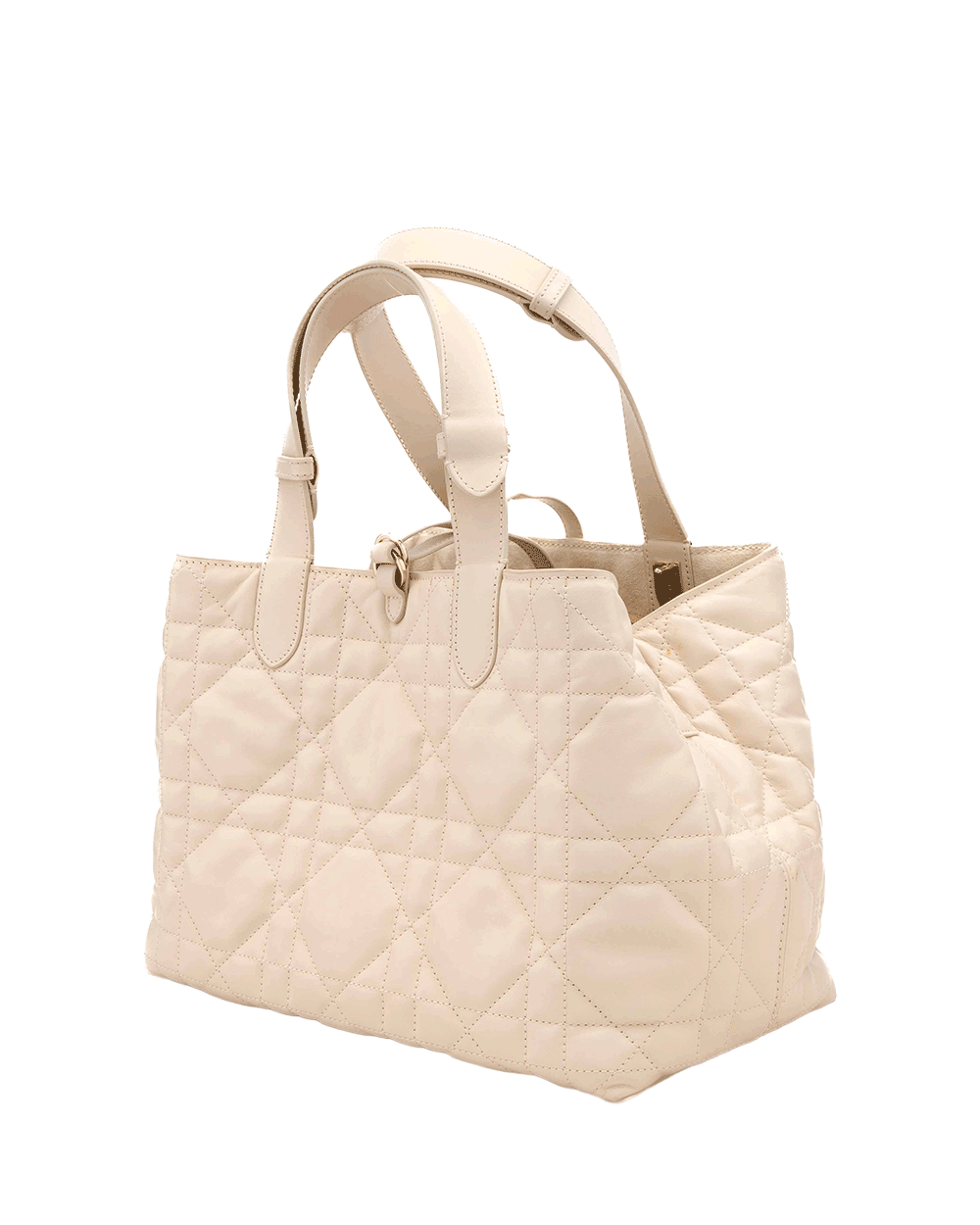 23 DIOR TOUJOURS MEDIUM WHITE CALF GHW 88 MA 0254 0275