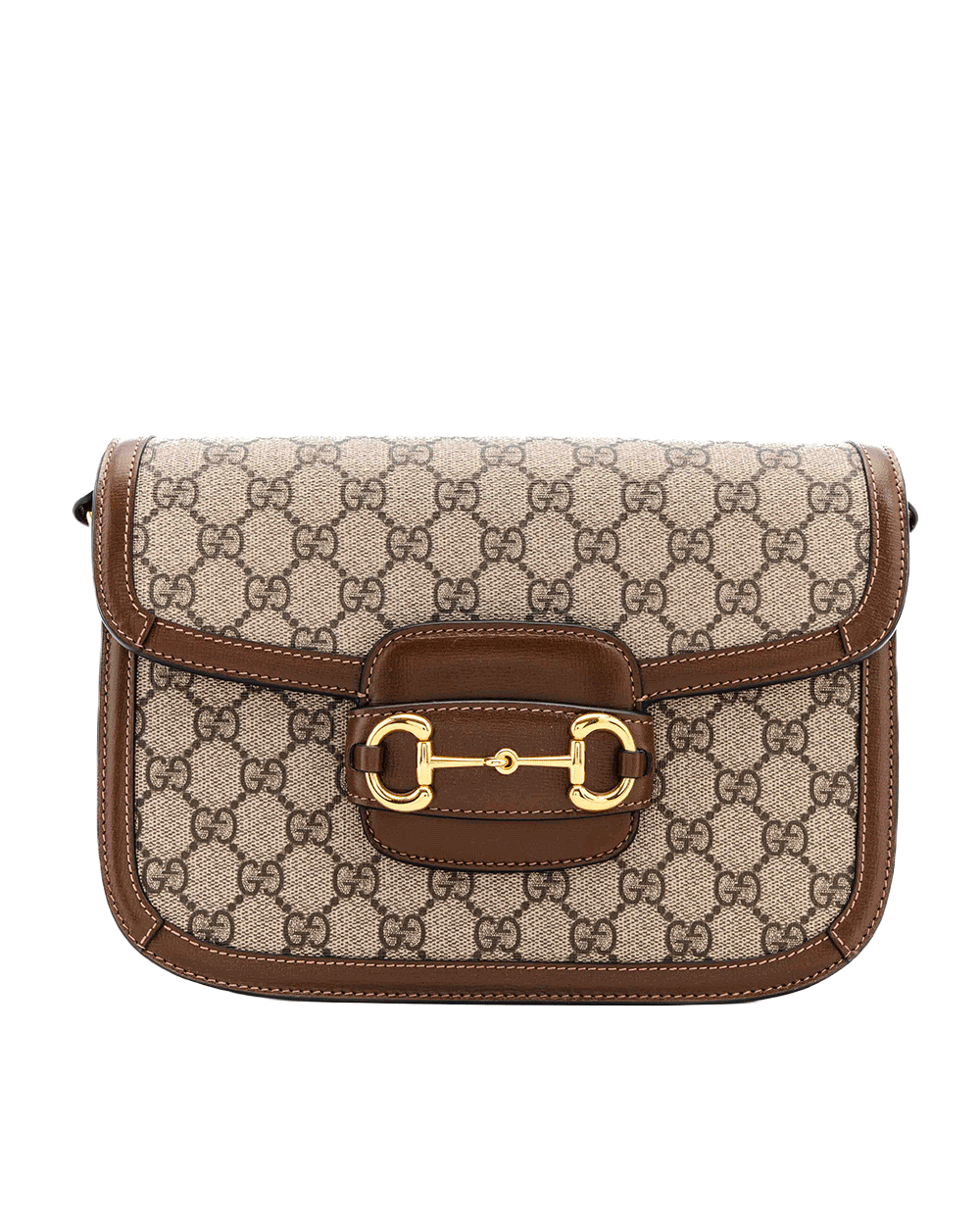 24 GUCCI HORSEBIT 1955 MEDIUM BROWN GG MONOGRAM CANVAS GHW 602204 493075 0224