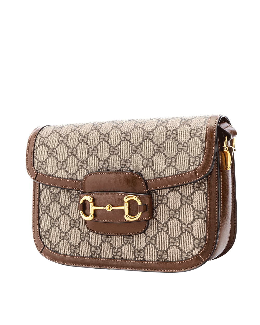 24 GUCCI HORSEBIT 1955 MEDIUM BROWN GG MONOGRAM CANVAS GHW 602204 493075 0225