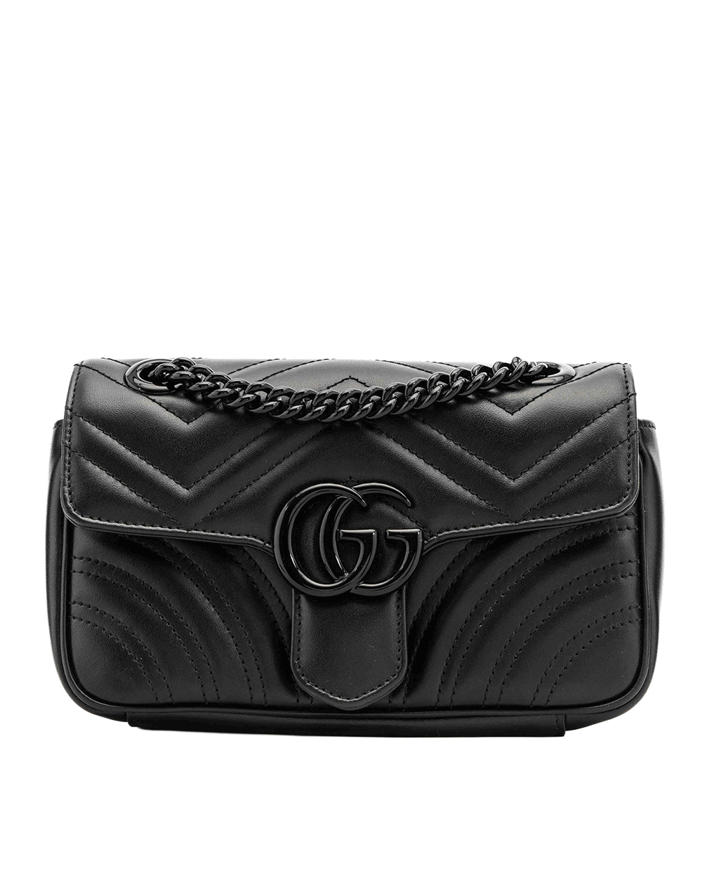 25 GUCCI MARMONT 22 SO BLACK CALF 446744 520981 8500175
