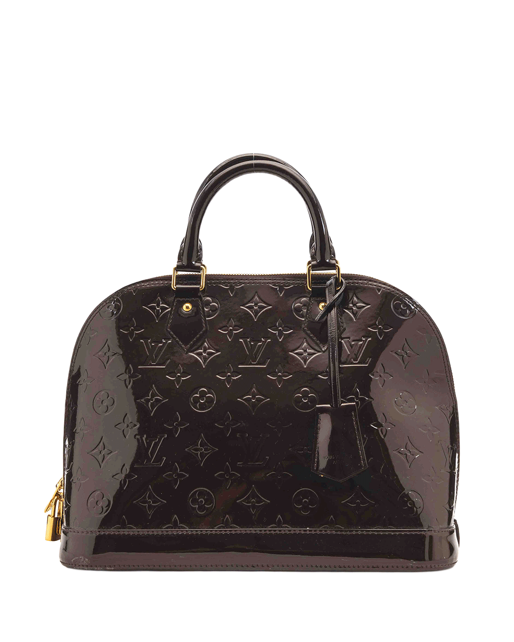 27 LV ALMA PM BROWN PATENT GHW FL0171 0116