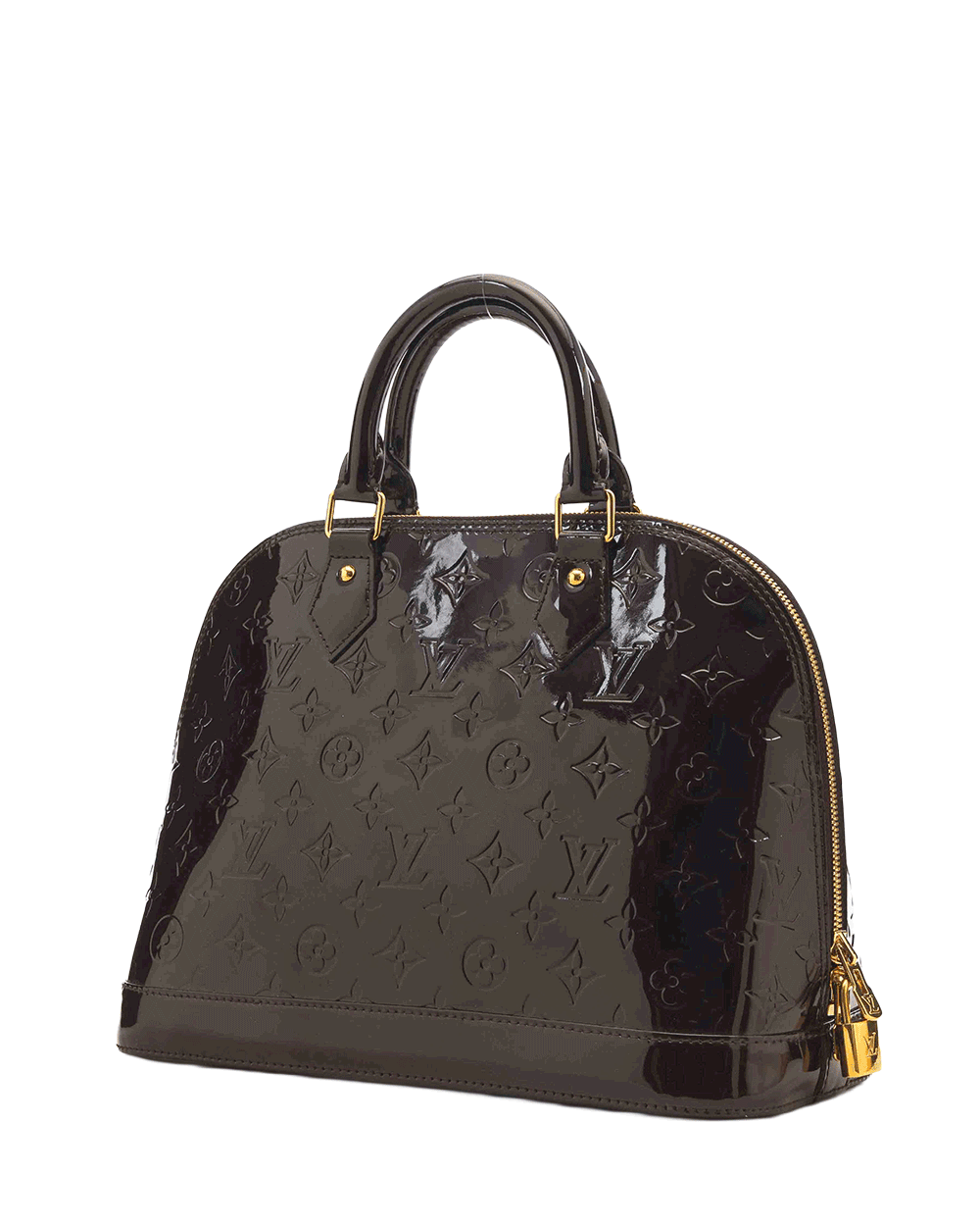 27 LV ALMA PM BROWN PATENT GHW FL0171 0118