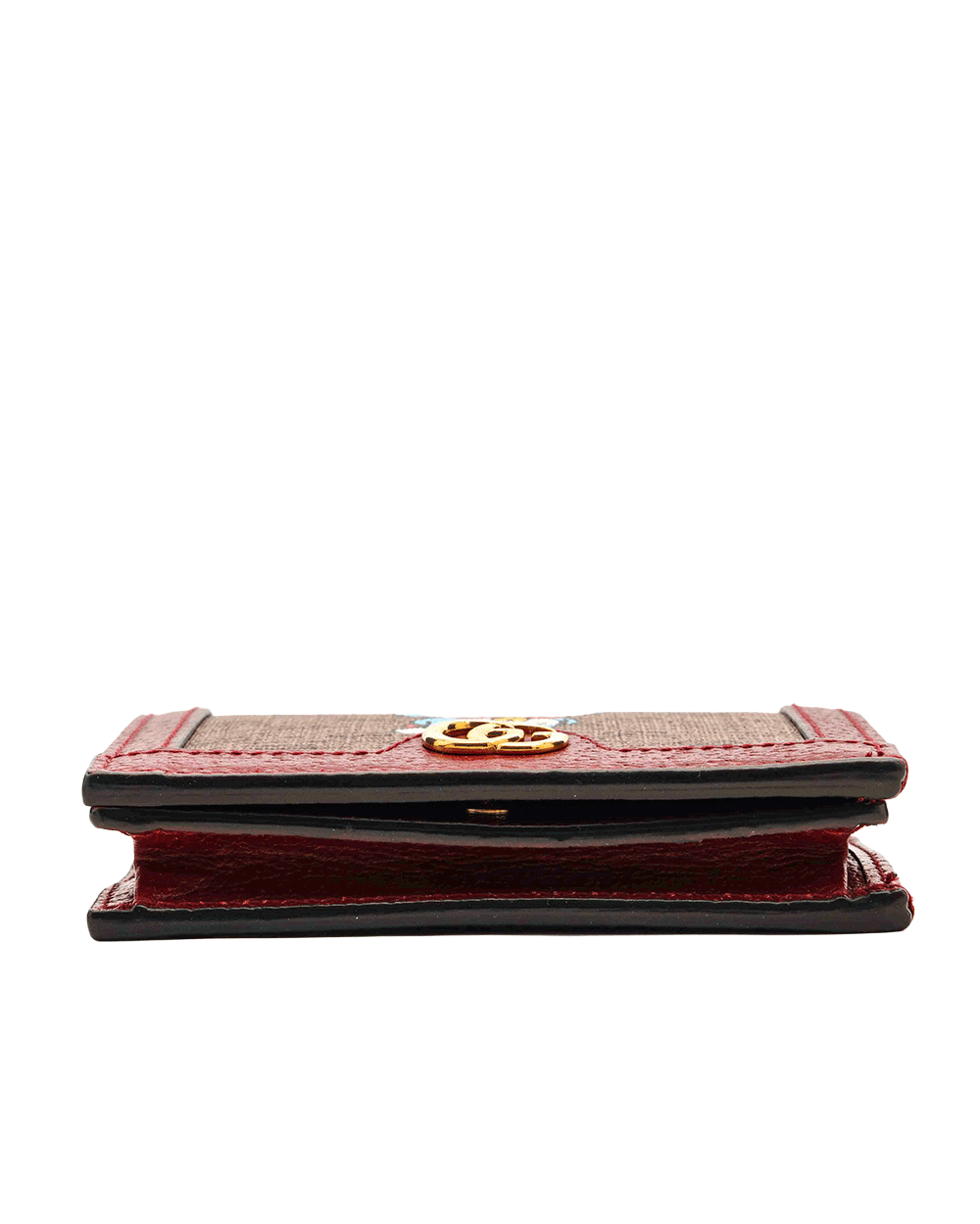 28 GUCCIxDOREAMON BI FOLD WALLET SHORT RED GG MONOGRAM CANVAS GHW 647788 0416 0141