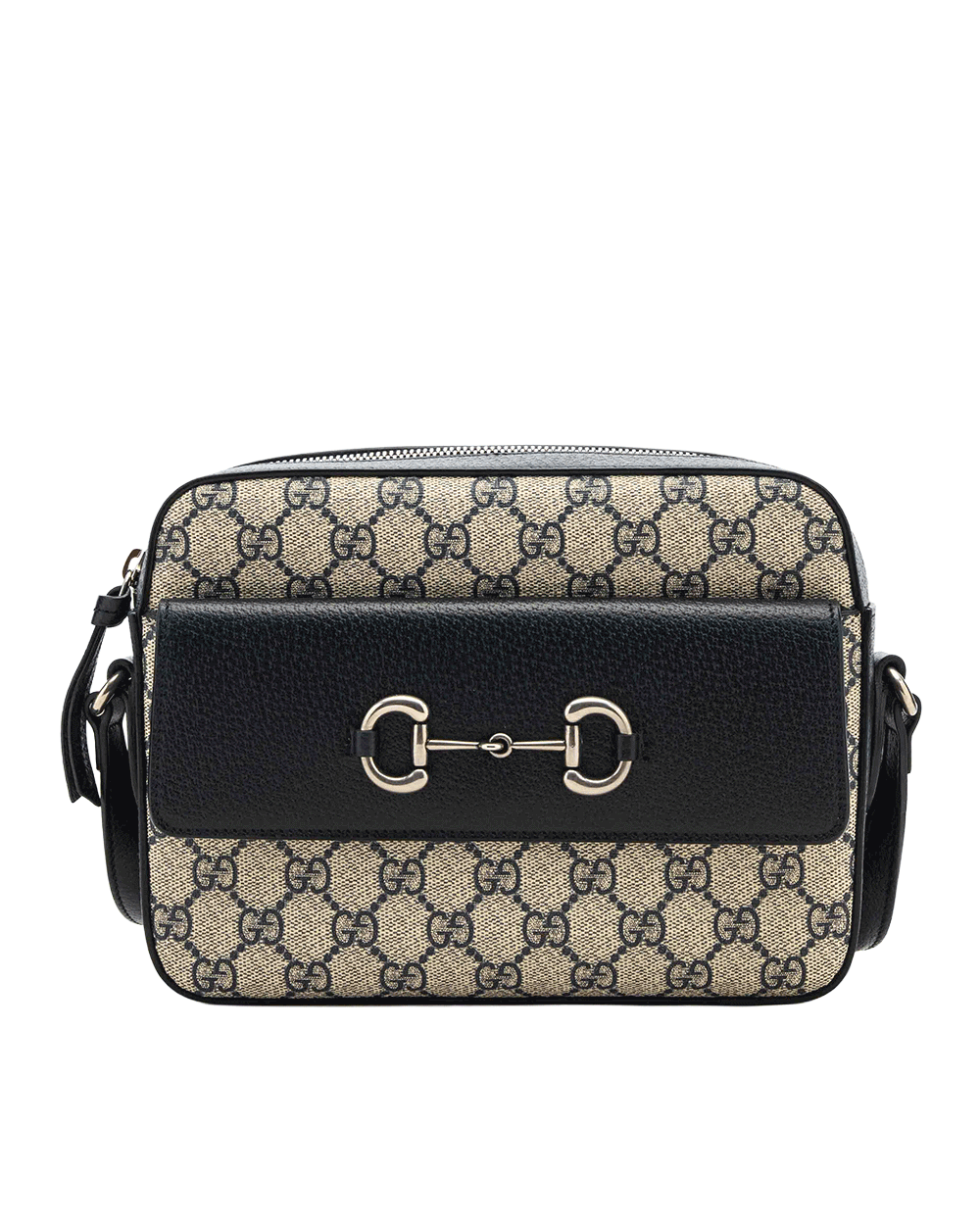 30 GUCCI HORSEBIT 1955 CAMERA BLACK GG MONOGRAM CANVAS SHW 645454 520981 0038 1