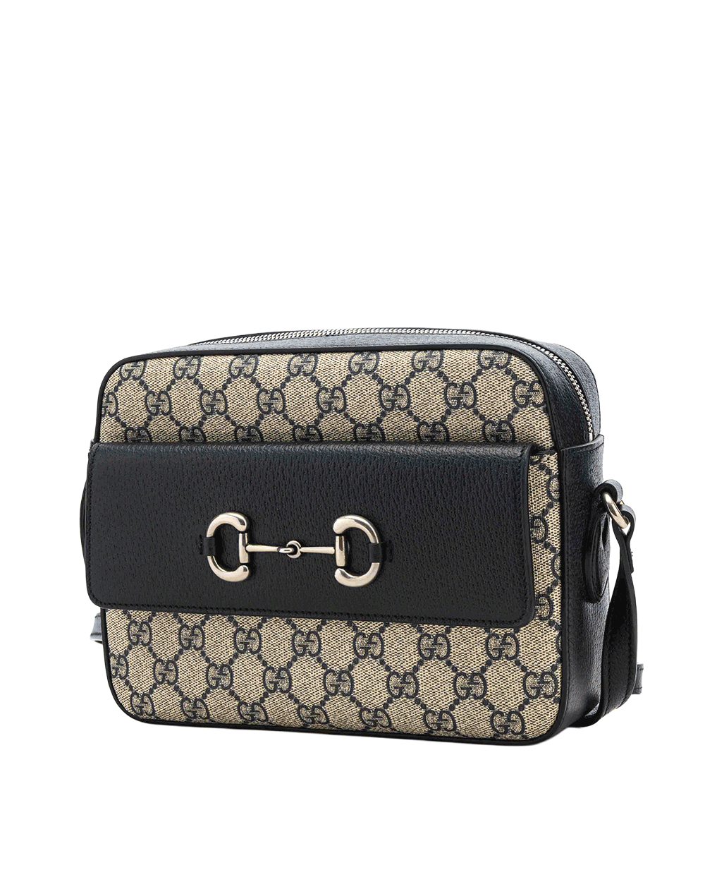30 GUCCI HORSEBIT 1955 CAMERA BLACK GG MONOGRAM CANVAS SHW 645454 520981 0039 1