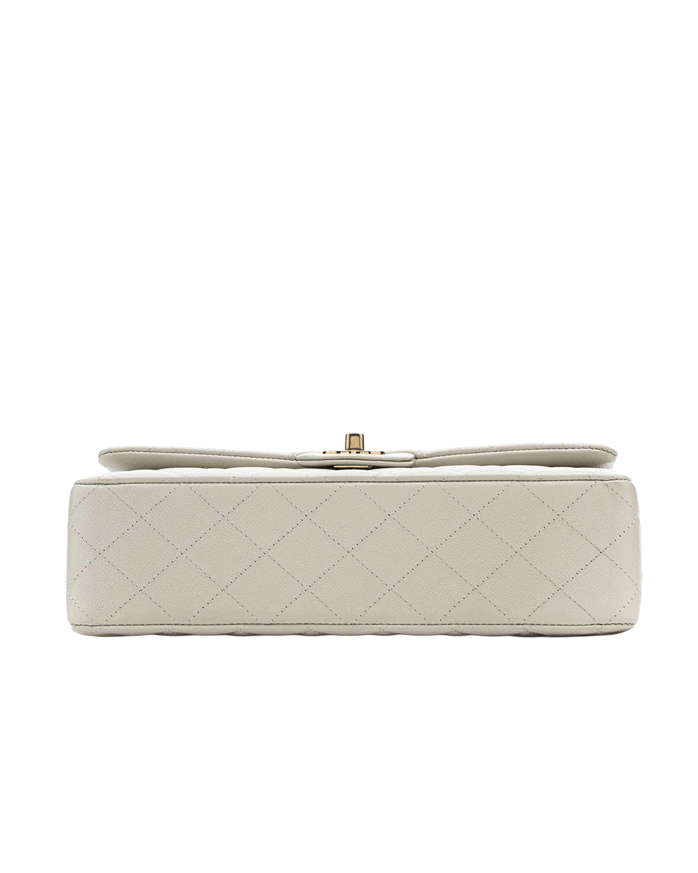35 CHANEL CLASSIC 10 GREY CAVIAR GHW X8E4XAH9 0083