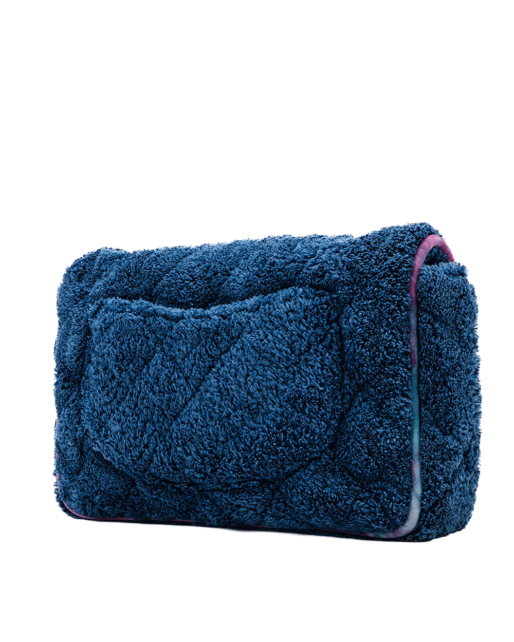 36 CHANEL CLASSIC JUMBO BLUE TERRY GHW 30759658 8500191