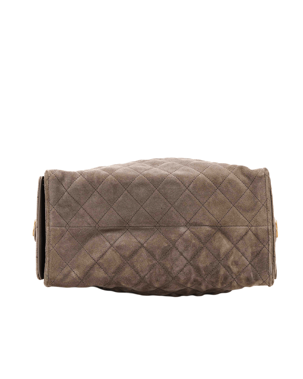 37 CHANEL 25 HANDBAG LARGE GREY SUEDE GHW GE5K473J 8500207