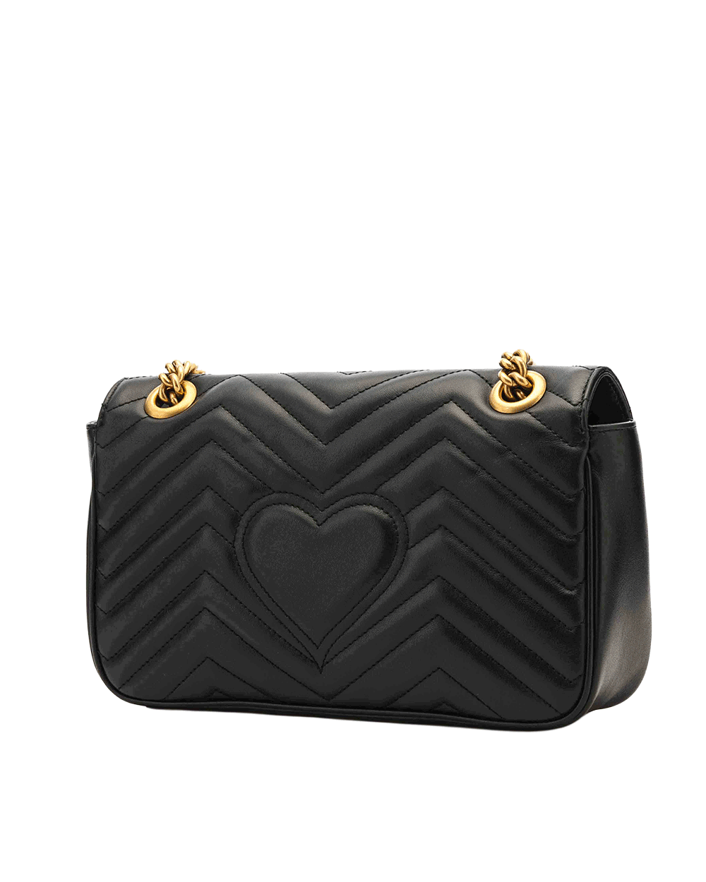 7 GUCCI GG MARMONT 26 BLACK CALF GHW 443497 213048 0063